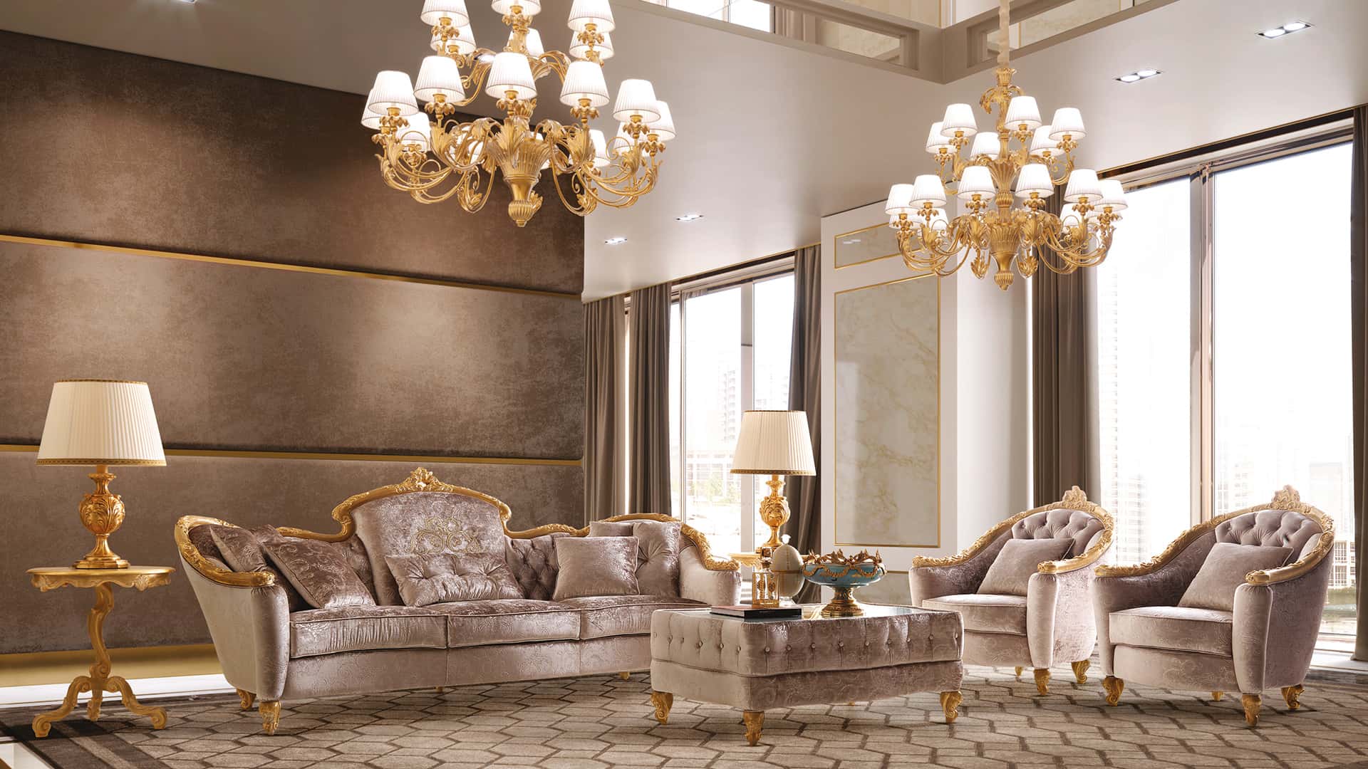 1 Luxury Dining Room Furniture Italian 